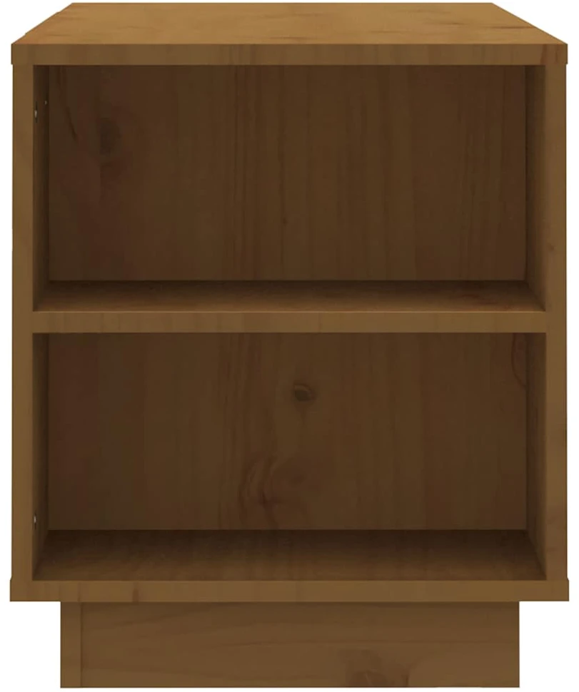 TV staliukas Televizoriaus spintelė, medaus ruda, 110x35x40,5cm, pušis