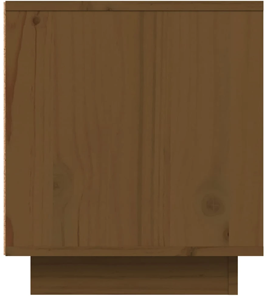 TV staliukas Televizoriaus spintelė, medaus ruda, 80x35x40,5cm, pušis