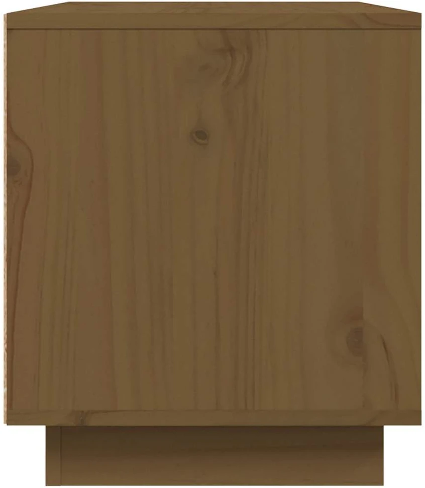 TV staliukas Televizoriaus spintelė, medaus ruda, 80x35x40,5cm, pušis