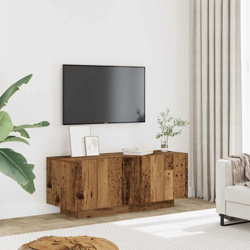 TV staliukas Televizoriaus spintelė, medienos, 100x35x40cm, med. drož. plok.