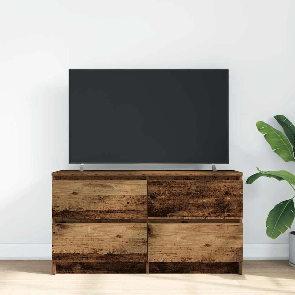 TV staliukas Televizoriaus spintelė, medienos, 100x35x54cm, apdirbta mediena