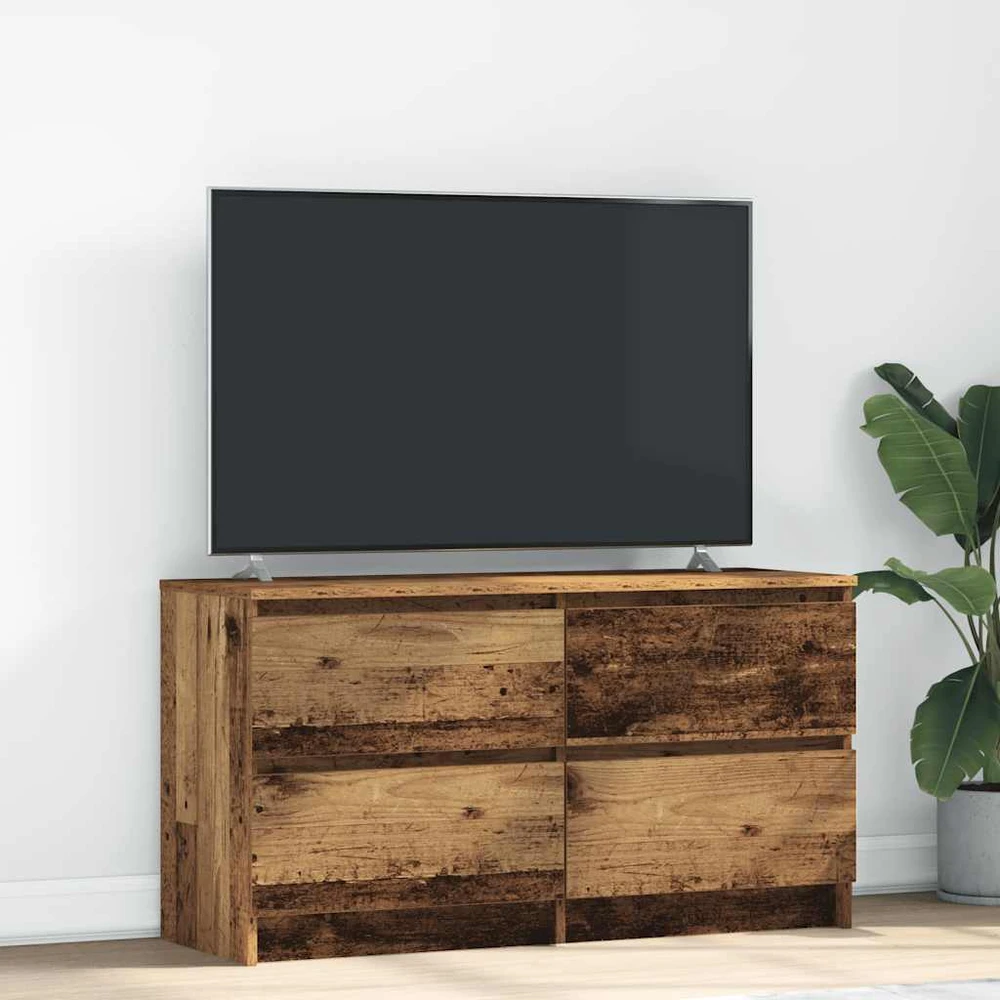 TV staliukas Televizoriaus spintelė, medienos, 100x35x54cm, apdirbta mediena