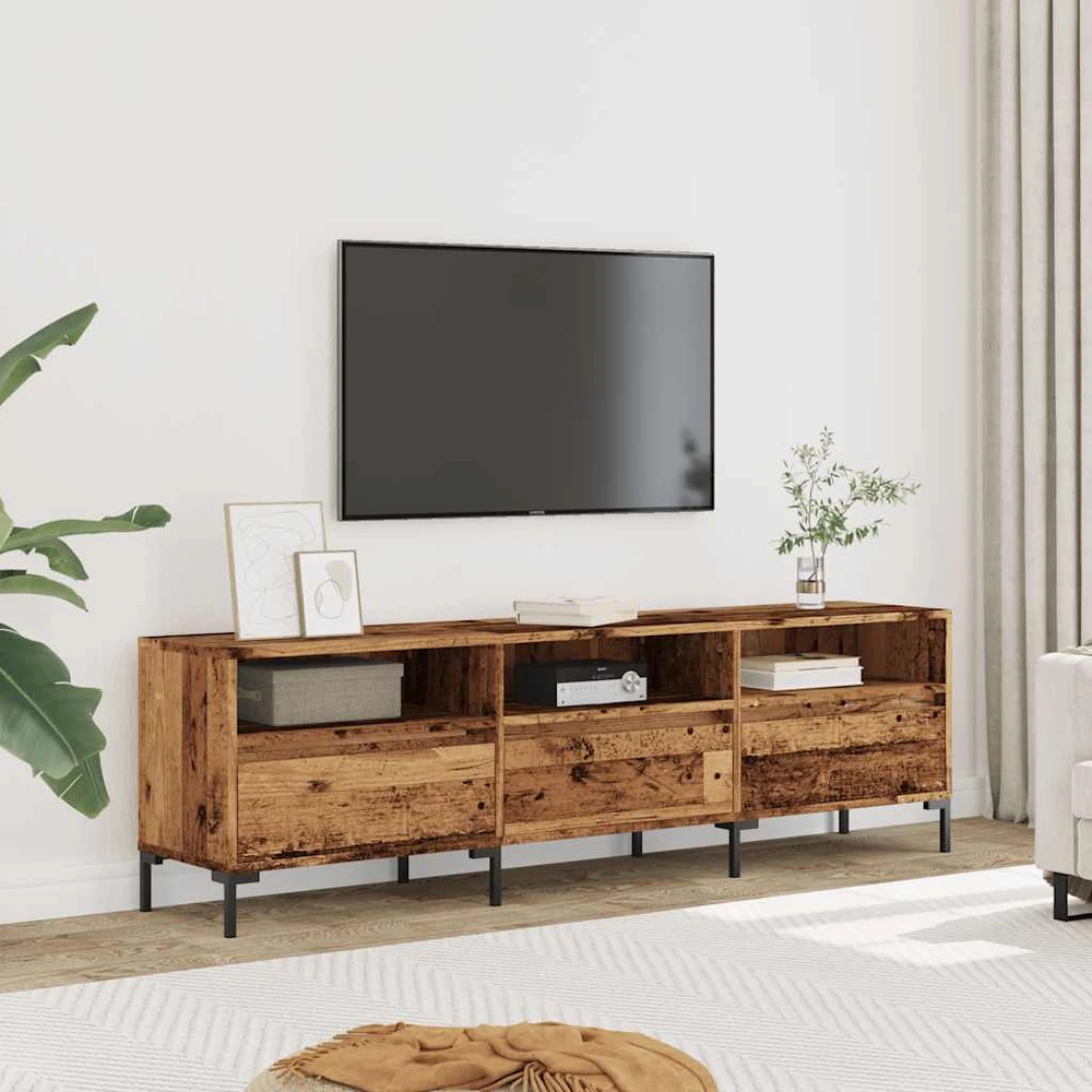 TV staliukas Televizoriaus spintelė, medienos, 150x30x44,5cm, mediena