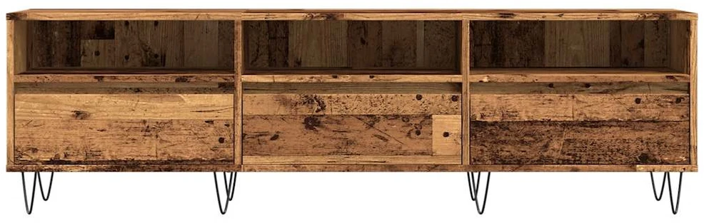 TV staliukas Televizoriaus spintelė, medienos, 150x30x44,5cm, mediena