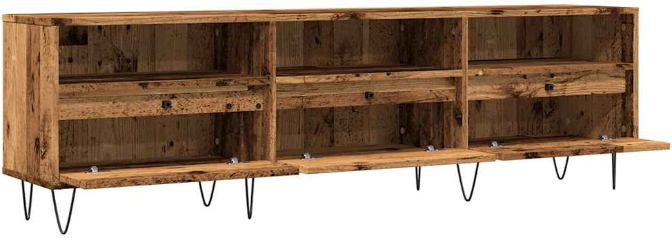 TV staliukas Televizoriaus spintelė, medienos, 150x30x44,5cm, mediena