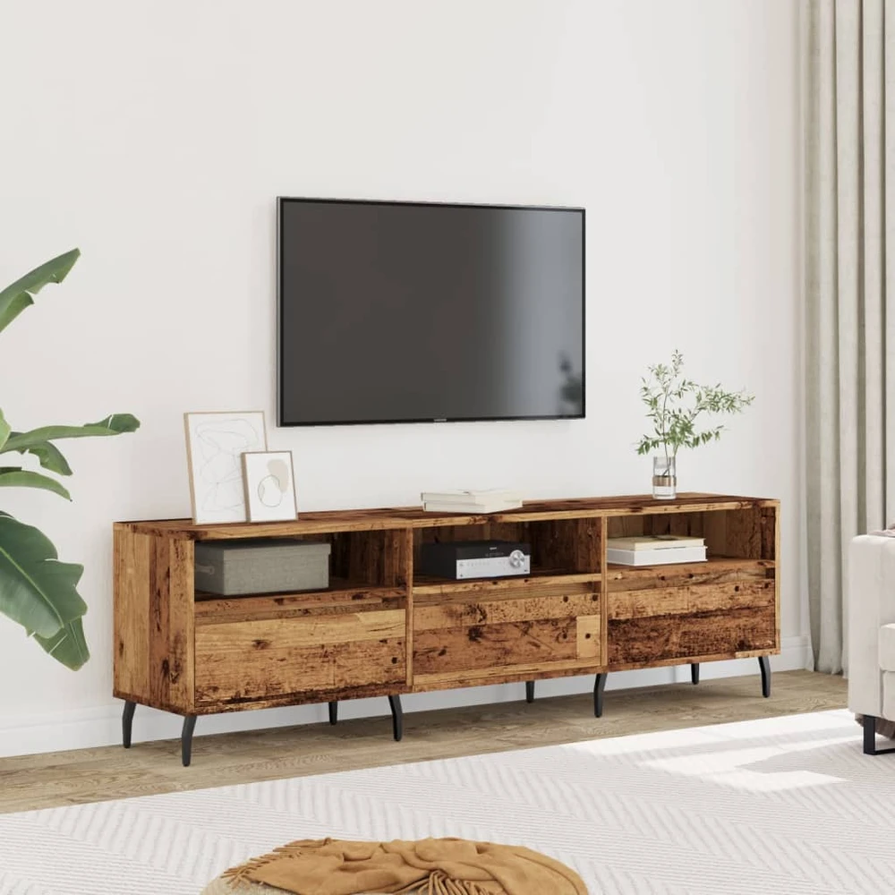 TV staliukas Televizoriaus spintelė, medienos, 150x30x44,5cm, mediena