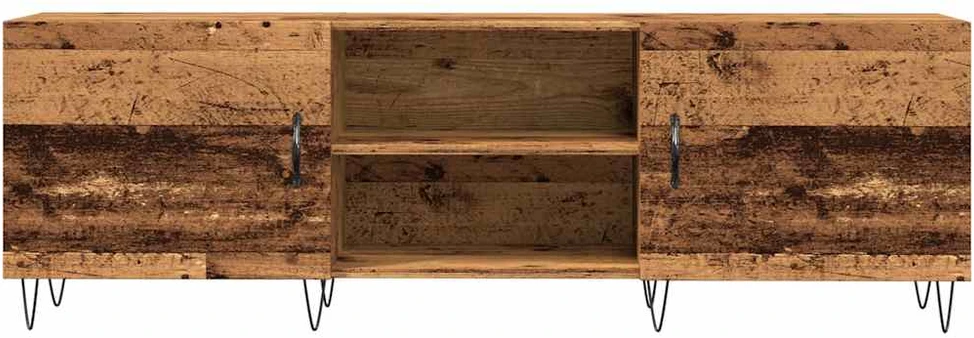 TV staliukas Televizoriaus spintelė, medienos, 150x30x50cm, apdirbta mediena