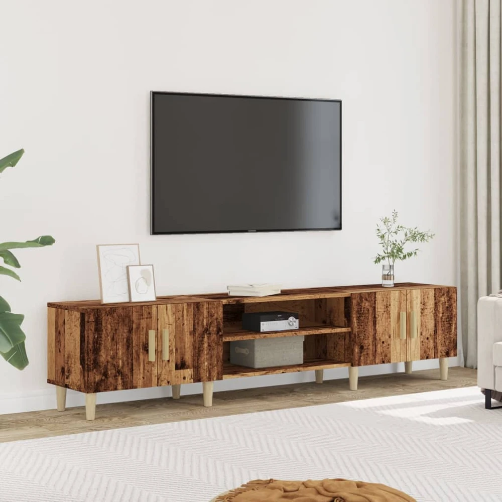 TV staliukas Televizoriaus spintelė, medienos, 180x31,5x40cm, mediena