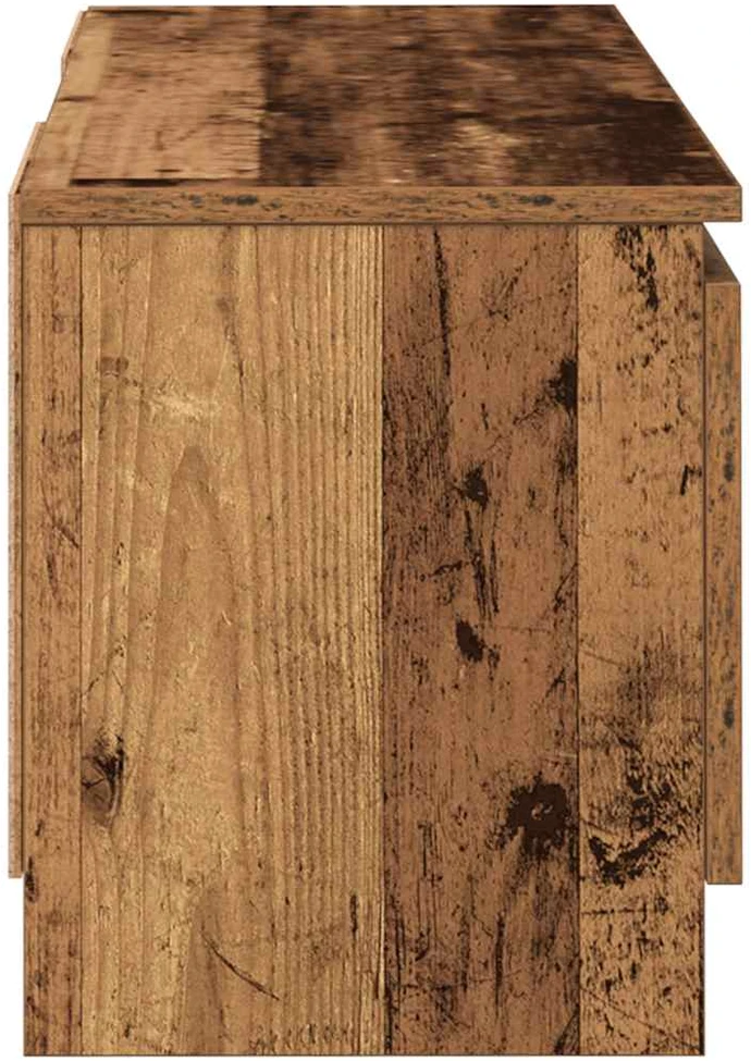 TV staliukas televizoriaus spintelė Old Wood 102x30x36 cm Engineered Wood