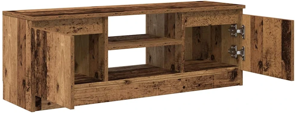 TV staliukas televizoriaus spintelė Old Wood 102x30x36 cm Engineered Wood