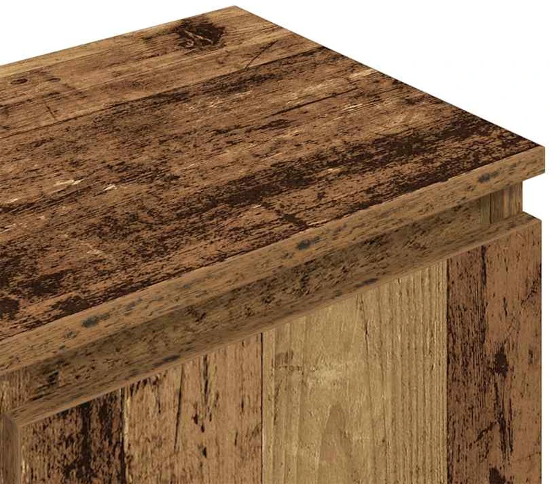 TV staliukas televizoriaus spintelė Old Wood 102x30x36 cm Engineered Wood