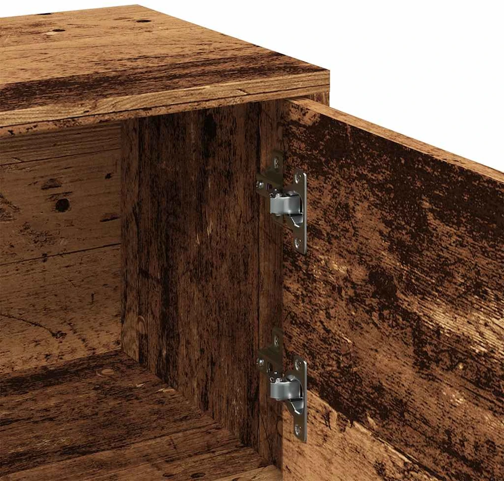 TV staliukas televizoriaus spintelė Old Wood 102x30x37,5 cm Engineered Wood
