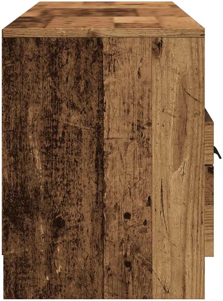 TV staliukas televizoriaus spintelė Old Wood 150x33,5x45 cm Engineered Wood