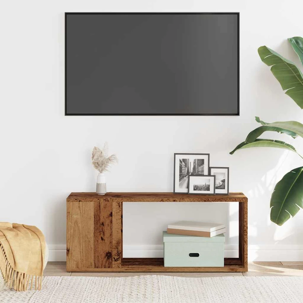 TV staliukas televizoriaus spintelė Old Wood 80x24x32cm Engineered Wood