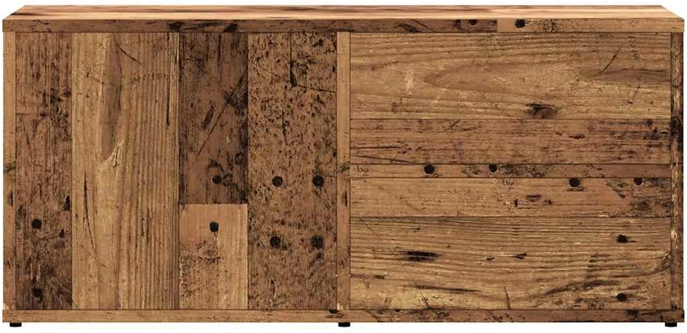 TV staliukas televizoriaus spintelė Old Wood 80x34x35,5 cm Engineered Wood