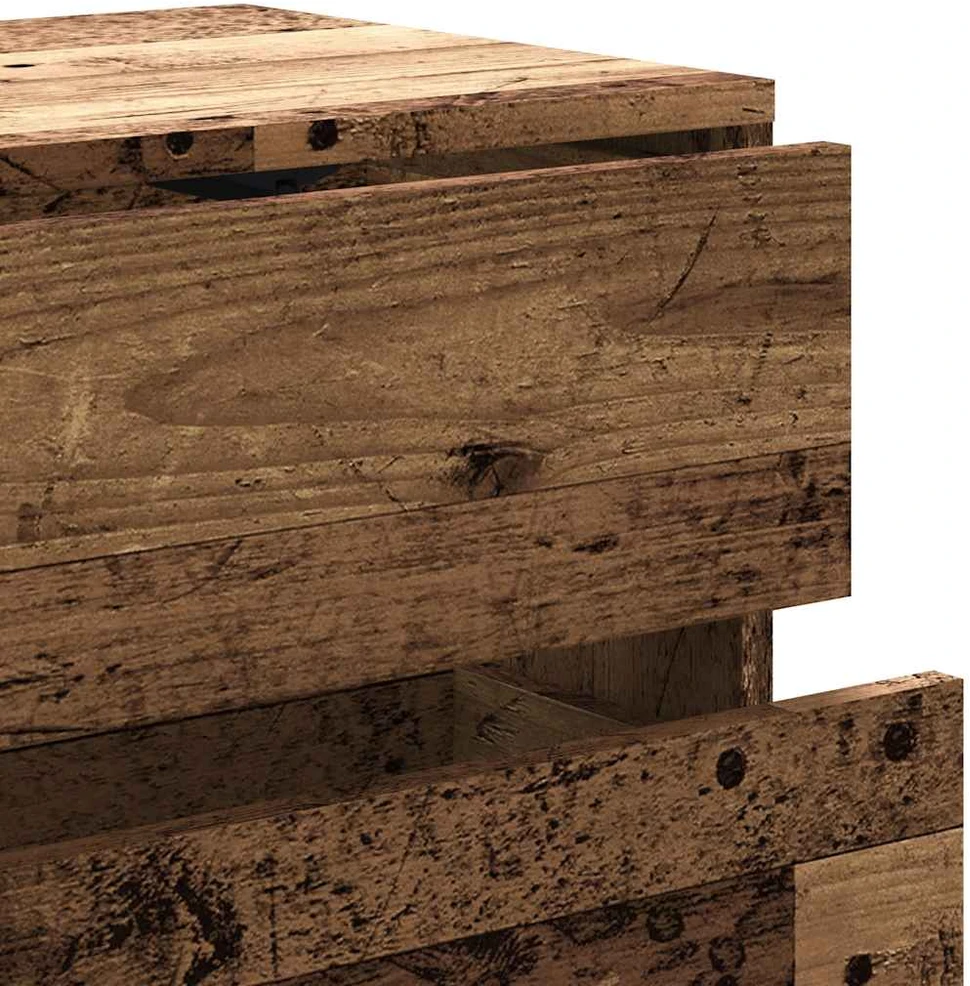 TV staliukas televizoriaus spintelė Old Wood 80x34x35,5 cm Engineered Wood