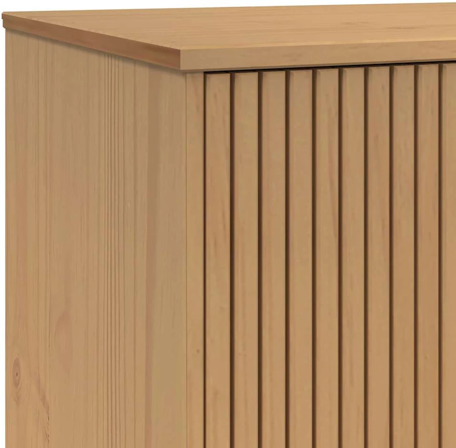 TV staliukas Televizoriaus spintelė OLDEN, ruda, 114x43x57cm, pušies masyvas