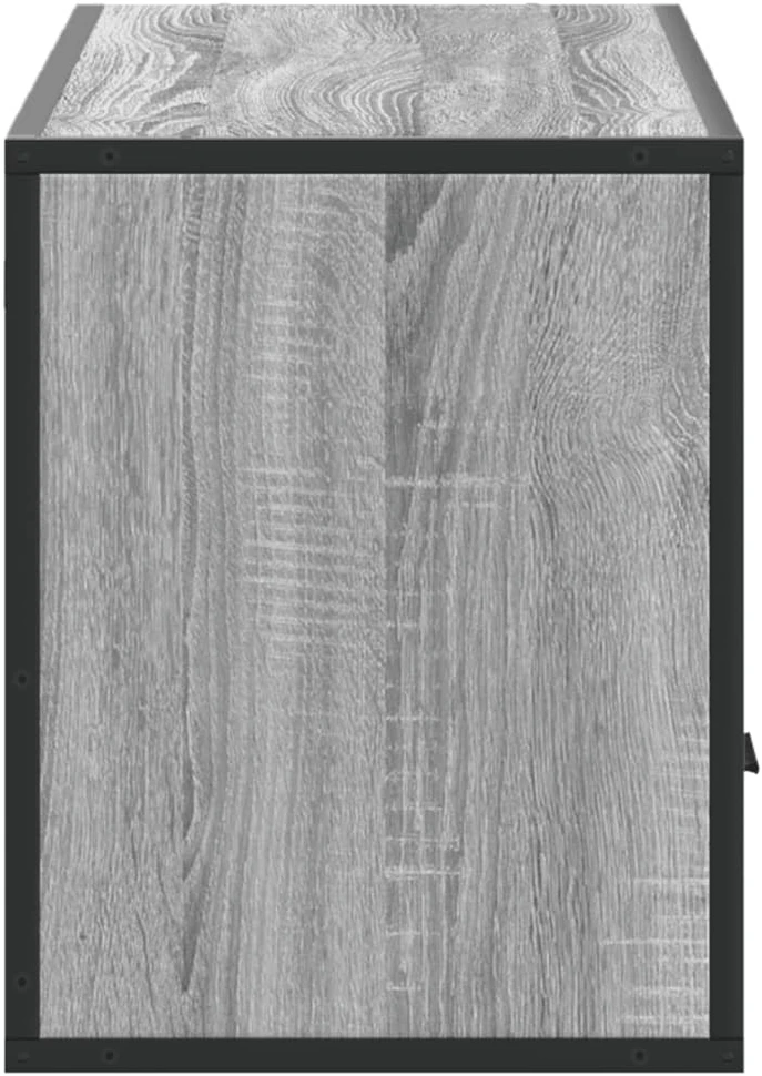 TV staliukas Televizoriaus spintelė, pilka, 100x31x39,5cm, mediena/metalas