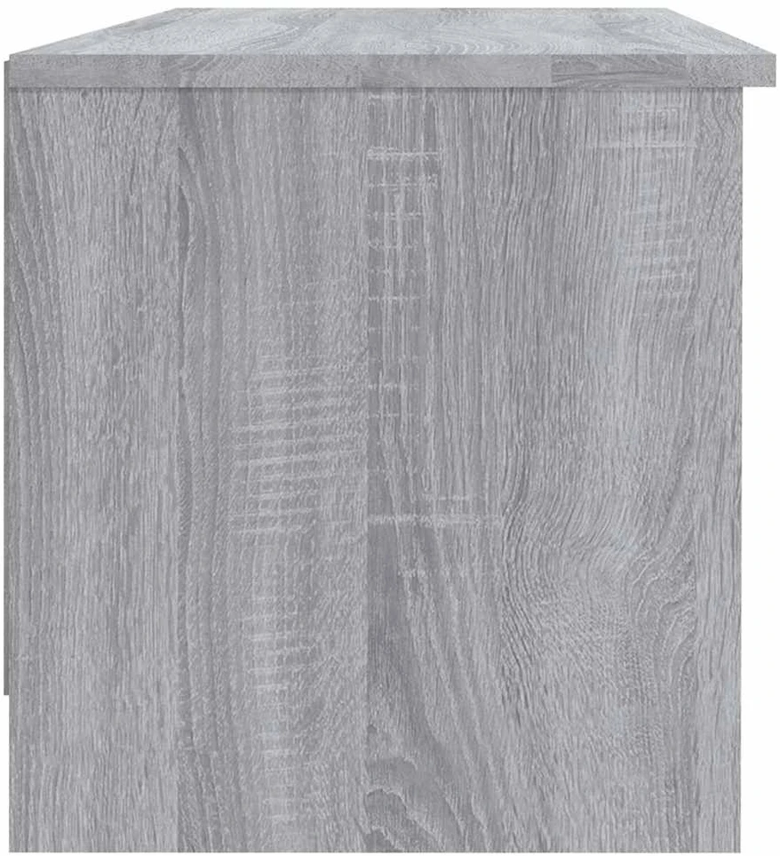 TV staliukas Televizoriaus spintelė, pilka, 102x35,5x36,5cm, mediena