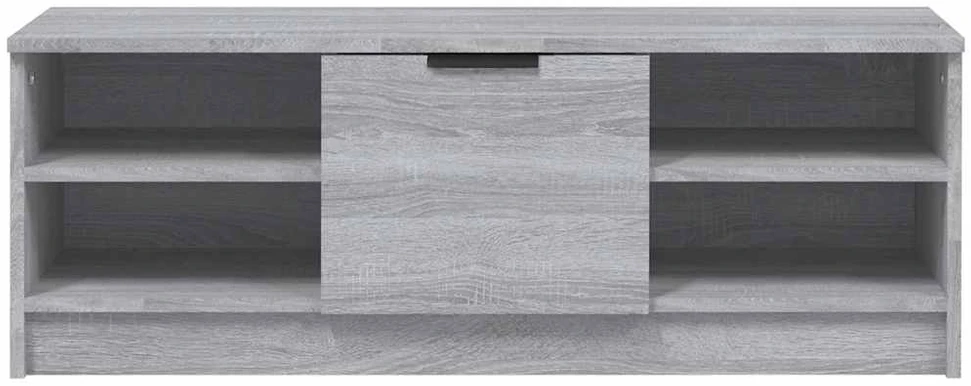 TV staliukas Televizoriaus spintelė, pilka, 102x35,5x36,5cm, mediena