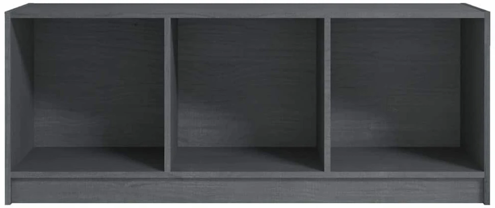Televizoriaus spintelė, pilka, 104x33x41cm, pušies masyvas