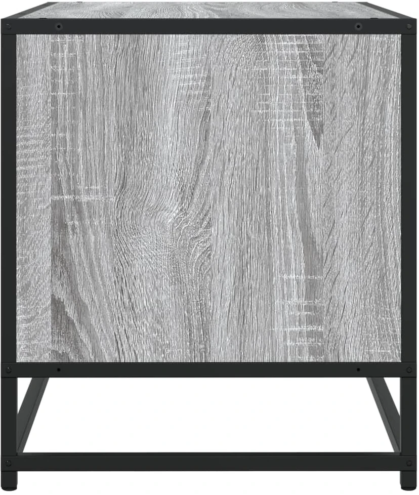 TV staliukas Televizoriaus spintelė, pilka, 120,5x40x46cm, mediena/metalas