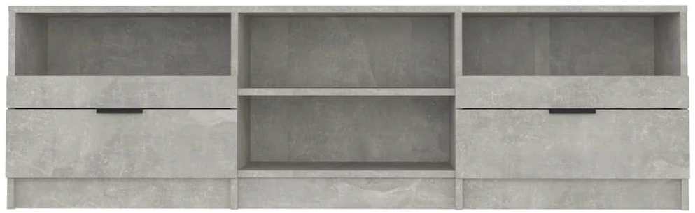 TV staliukas Televizoriaus spintelė, pilka, 150x33,5x45cm, apdirbta mediena