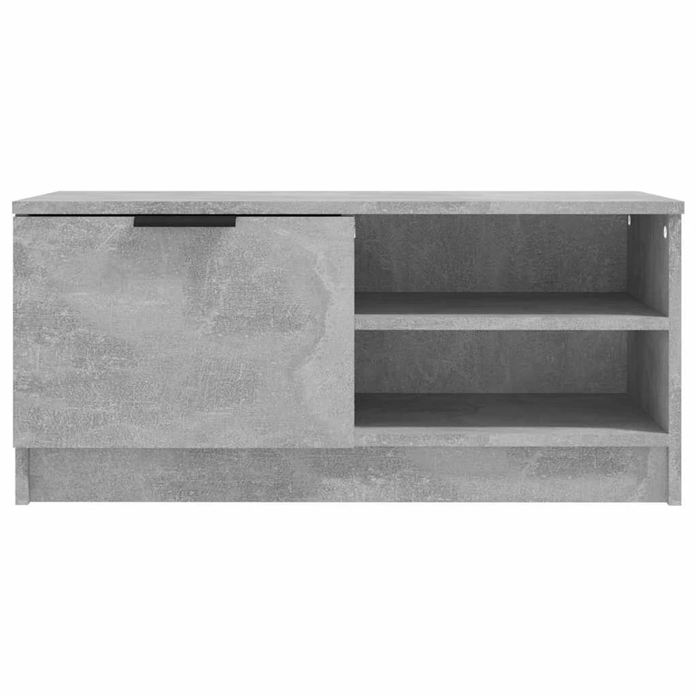 TV staliukas Televizoriaus spintelė, pilka, 80x35x36,5cm, apdirbta mediena