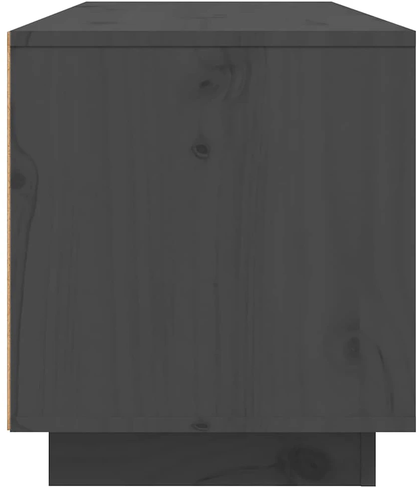 TV staliukas Televizoriaus spintelė, pilka, 80x35x40,5cm, pušies masyvas