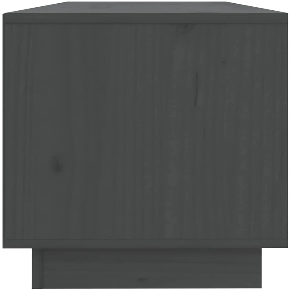 TV staliukas Televizoriaus spintelė, pilka, 90x35x35cm, pušies masyvas