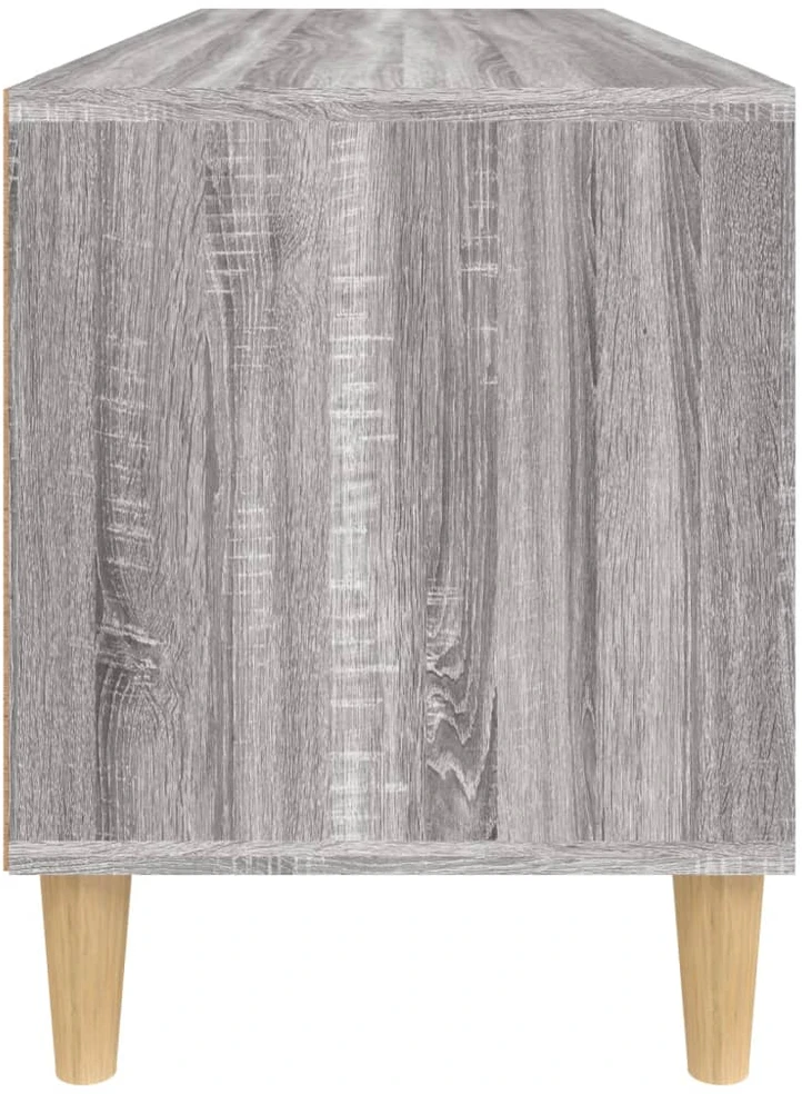 TV staliukas Televizoriaus spintelė, pilka ąžuolo, 100x34,5x44,5cm, mediena