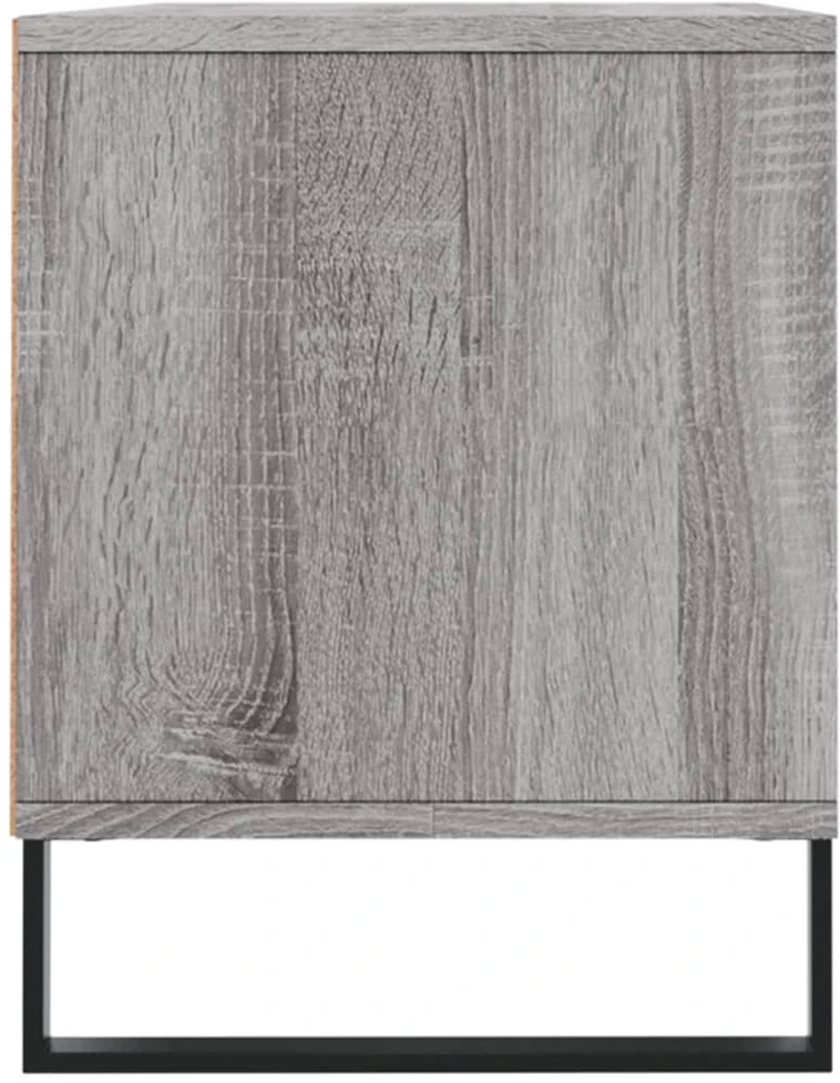 TV staliukas Televizoriaus spintelė, pilka ąžuolo, 100x34,5x44,5cm, mediena