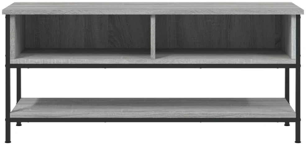 TV staliukas Televizoriaus spintelė, pilka ąžuolo, 100x35x45cm, mediena