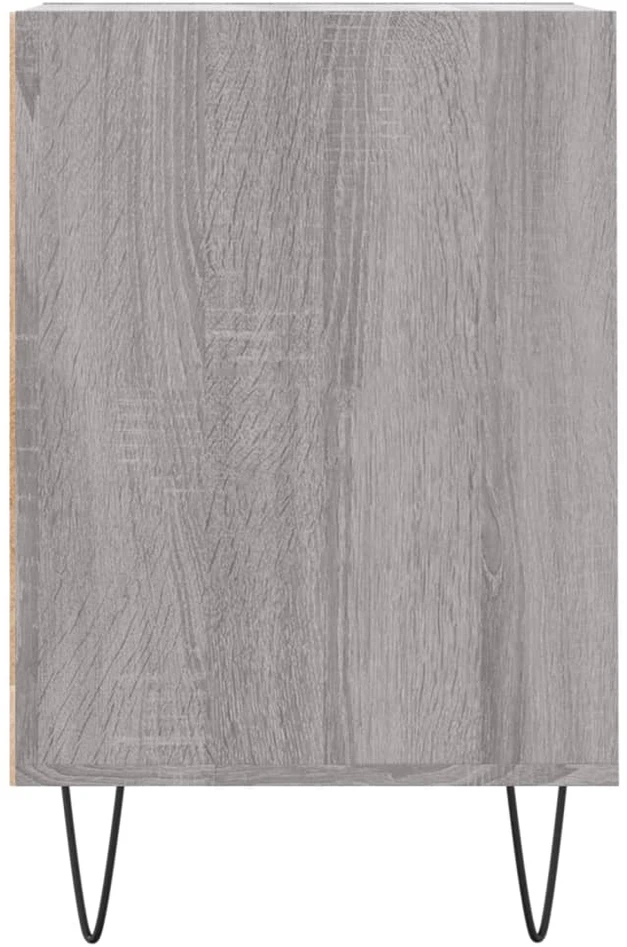 TV staliukas Televizoriaus spintelė, pilka ąžuolo, 100x35x55cm, mediena