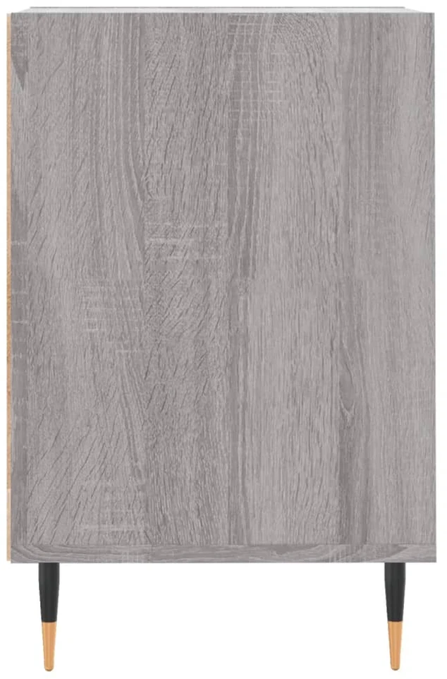 TV staliukas Televizoriaus spintelė, pilka ąžuolo, 100x35x55cm, mediena
