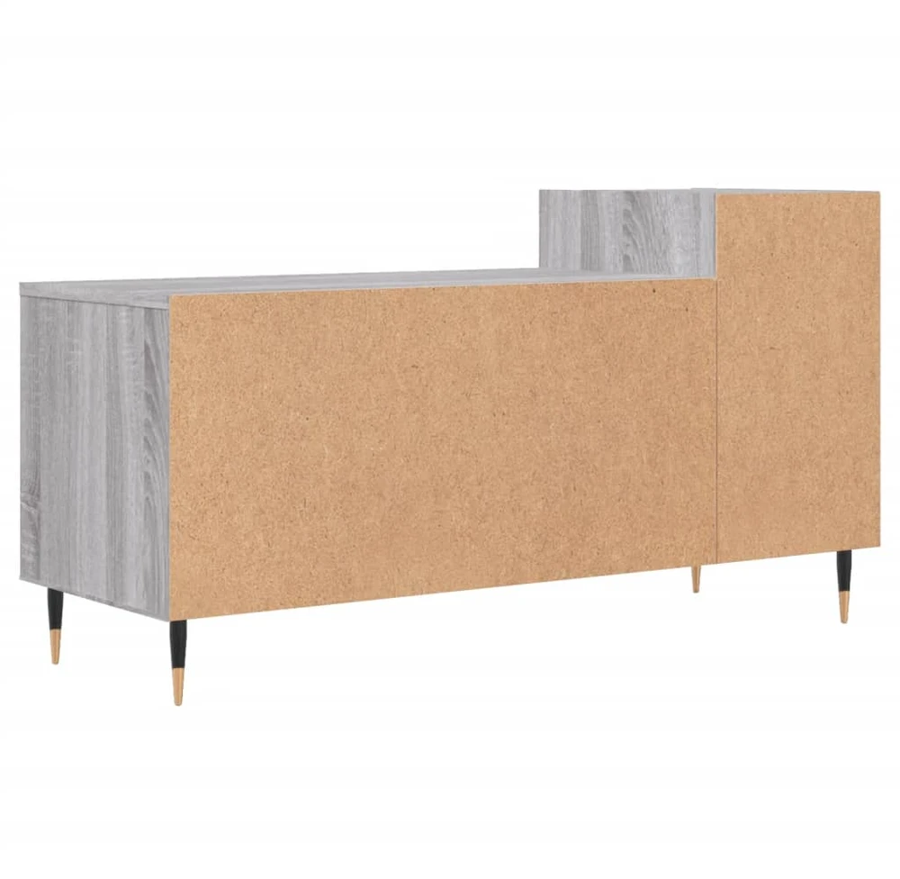 TV staliukas Televizoriaus spintelė, pilka ąžuolo, 100x35x55cm, mediena