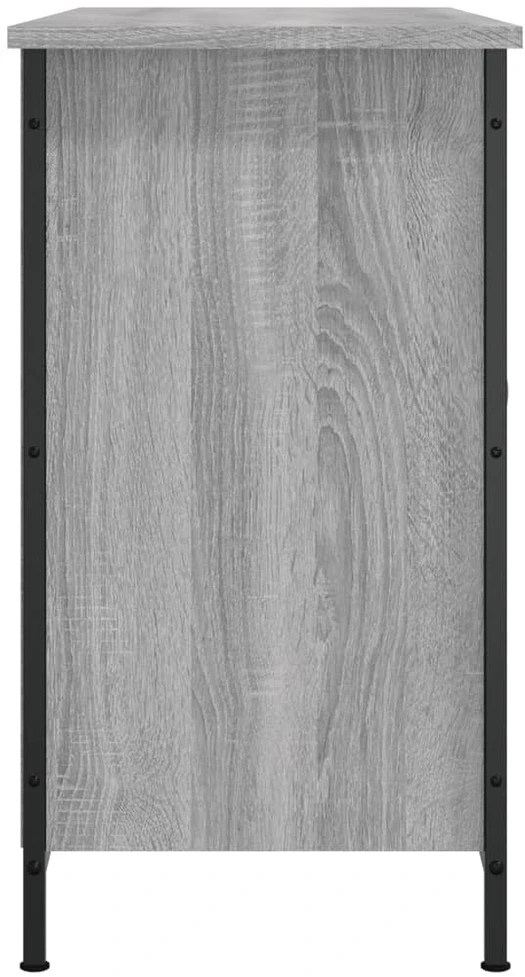 TV staliukas Televizoriaus spintelė, pilka ąžuolo, 100x35x65cm, mediena