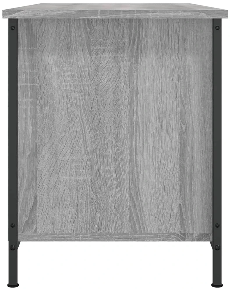 TV staliukas Televizoriaus spintelė, pilka ąžuolo, 100x40x50cm, mediena