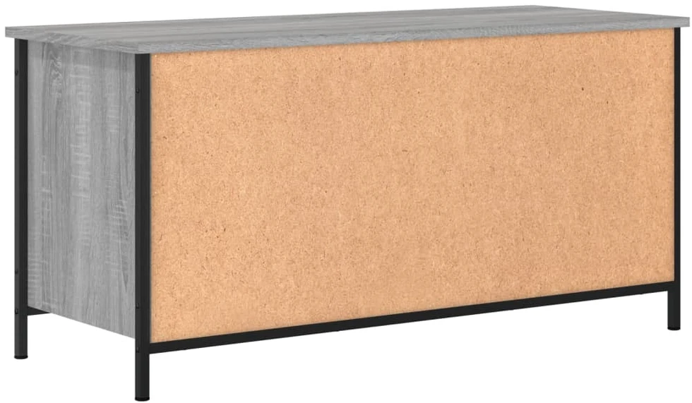 TV staliukas Televizoriaus spintelė, pilka ąžuolo, 100x40x50cm, mediena