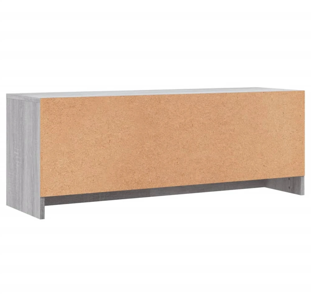 TV staliukas Televizoriaus spintelė, pilka ąžuolo, 102x30x37,5cm, mediena