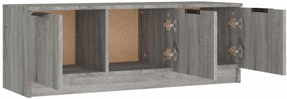 TV staliukas Televizoriaus spintelė, pilka ąžuolo, 102x35x36,5cm, mediena
