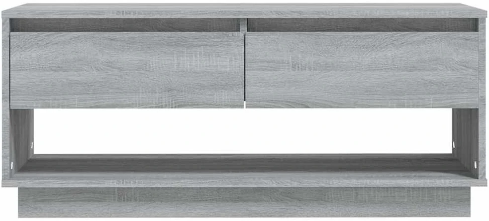 TV staliukas Televizoriaus spintelė, pilka ąžuolo, 102x41x44cm, mediena