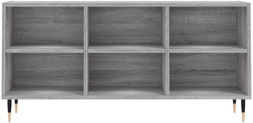 TV staliukas Televizoriaus spintelė, pilka ąžuolo, 103,5x30x50cm, mediena