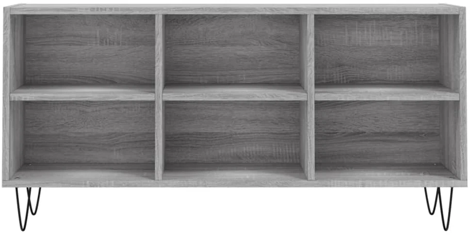 TV staliukas Televizoriaus spintelė, pilka ąžuolo, 103,5x30x50cm, mediena