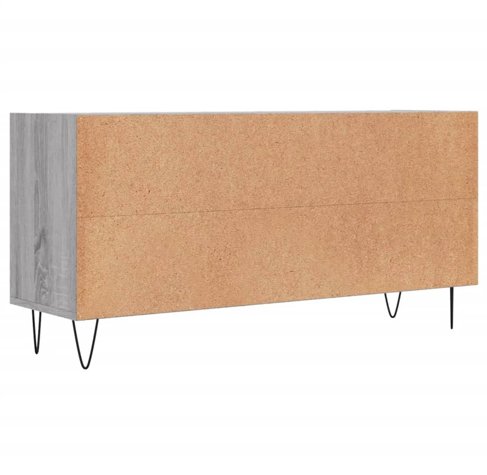 TV staliukas Televizoriaus spintelė, pilka ąžuolo, 103,5x30x50cm, mediena