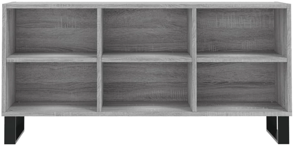TV staliukas Televizoriaus spintelė, pilka ąžuolo, 103,5x30x50cm, mediena