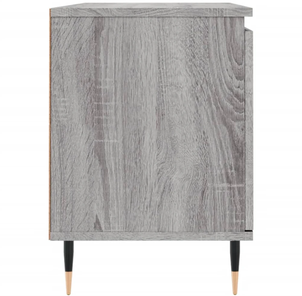 TV staliukas Televizoriaus spintelė, pilka ąžuolo, 104x35x50cm, mediena