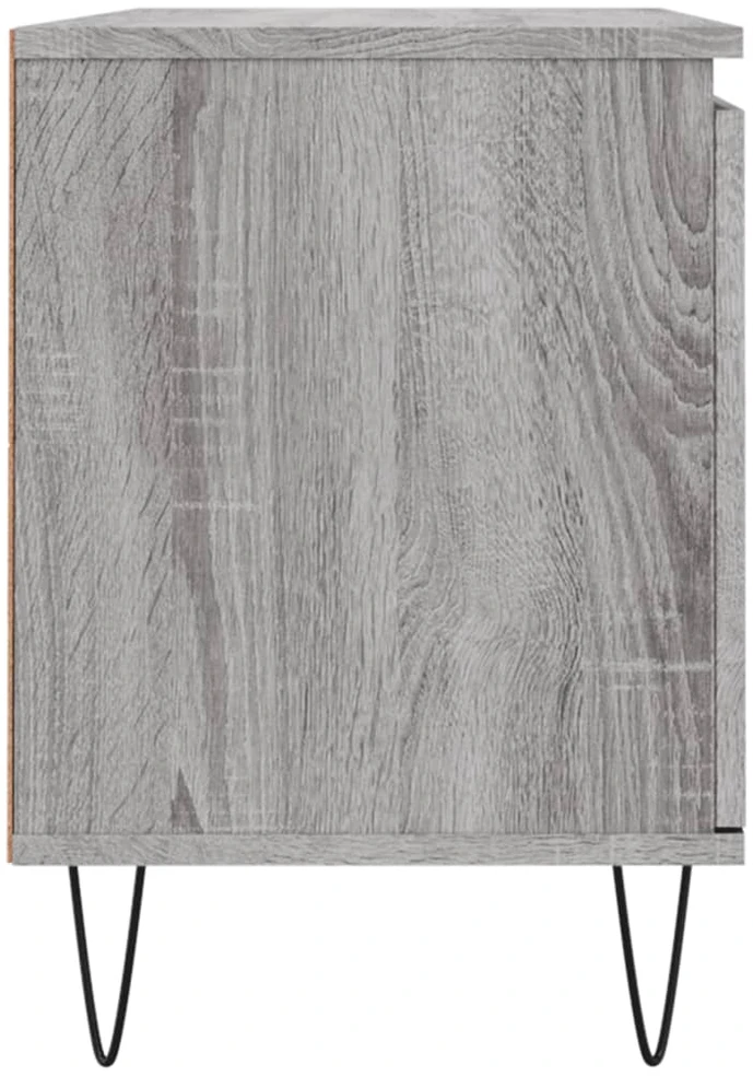 TV staliukas Televizoriaus spintelė, pilka ąžuolo, 104x35x50cm, mediena