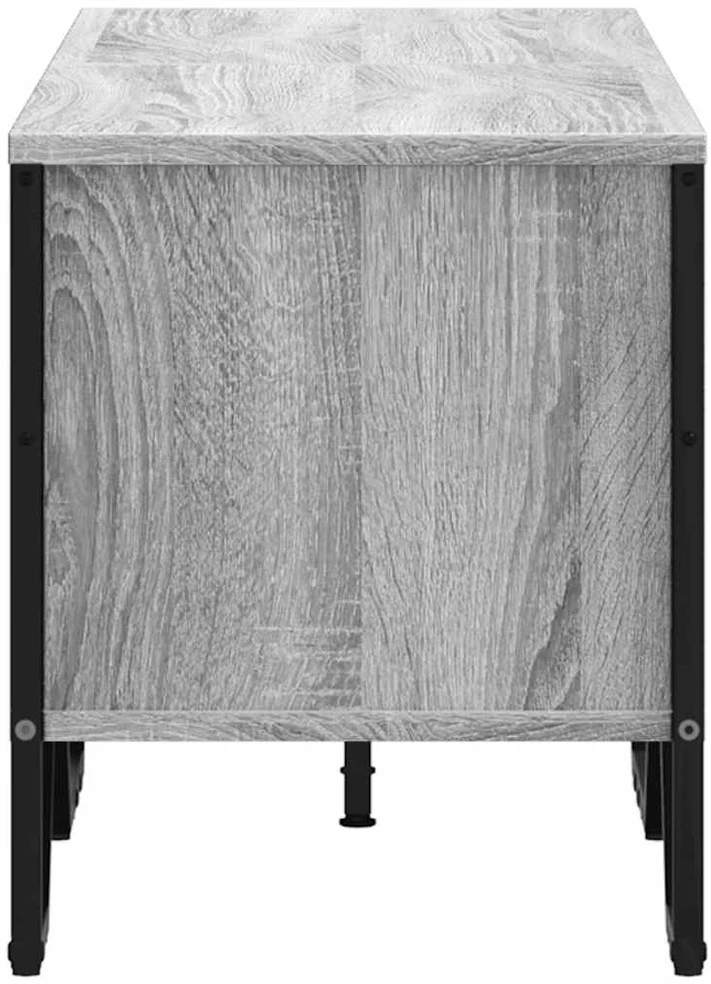 TV staliukas Televizoriaus spintelė, pilka ąžuolo, 122x34x41cm, mediena