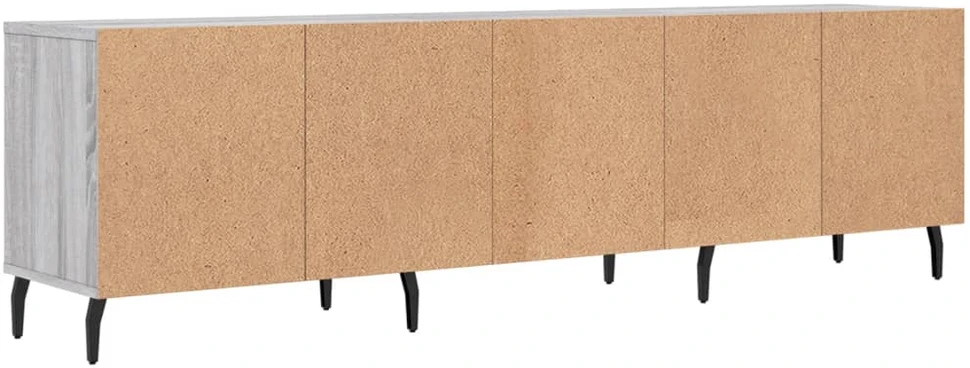 TV staliukas Televizoriaus spintelė, pilka ąžuolo, 150x30x44,5cm, mediena